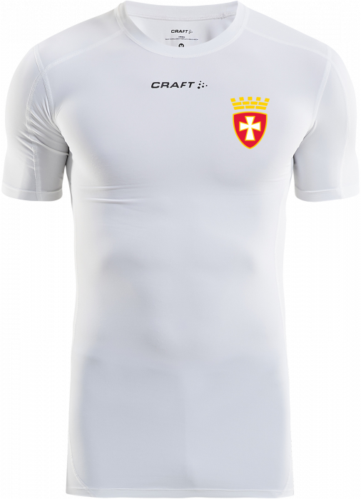 Craft - Dsr Kompressions T-Shirt Kortærmet - Hvid & sort