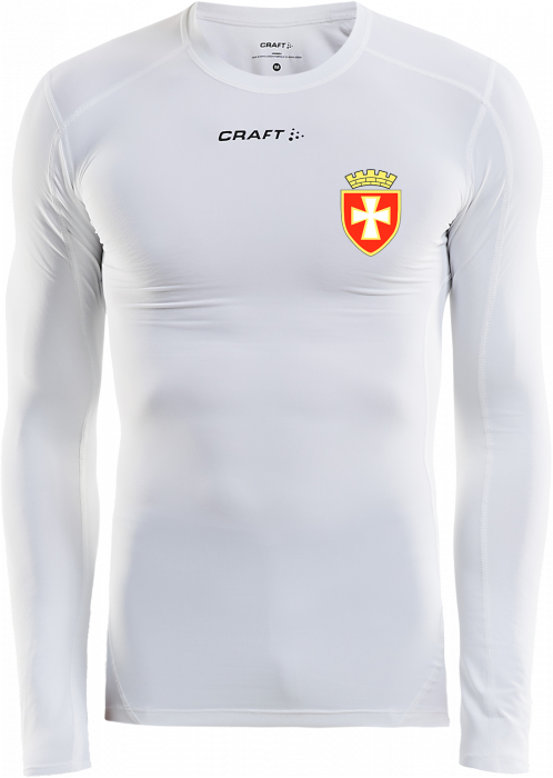 Craft - Dsr Kompressions T-Shirt Ls - Bianco & nero